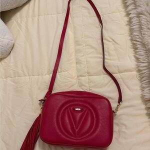 Mia Signature Leather Crossbody Bag